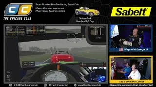 Thumbnail: iRacing MX5 Cup @ Oulton Park (Part 2 of 3) | Rookie driver in a full-motion sim with a pro coach