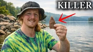 Thumbnail: Arrowhead Hunting the Ohio River Valley / BIG BLADE FOUND!! 