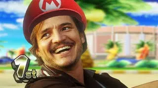 Thumbnail: Pedro Pascal in Mario Kart