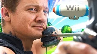 Thumbnail: Hawkeye in Wii Sports Archery