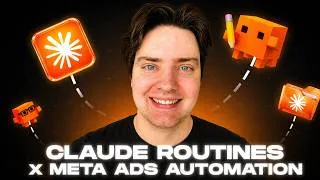 Thumbnail: How I Use Claude Routines to Automate My Meta Ads Agency