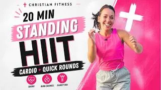 Thumbnail: 20 MIN Cardio HIIT Workout | Standing Only | No Equipment