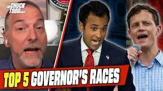 Thumbnail: Top 5 Governor’s Seats Most Likely To FLIP In The 2026 Midterm Elections | Chuck Todd Politics