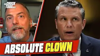 Thumbnail: Absolute CLOWN Pete Hegseth Is DESTROYING U.S. Military Culture | Chuck Todd Politics