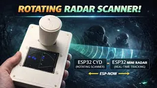 Thumbnail: Scanning ESP32 Radar Tracks Multiple Targets in Real Time!