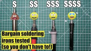Thumbnail: I tested the cheapest soldering irons on AliExpress so you don't have to (seriously, don't!).