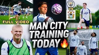Thumbnail: 🔴MANCHESTER CITY TRAINING TODAY🔥 , NDIAYE, ELIAS,+FERNANDEZ, HARLAND, ANDERSON, ANTOINE, ARE BACK..)