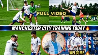 Thumbnail: 🚨Man city training today🔥the boys are back first is new signings Elias, Enzo&ndiaye first interview✅