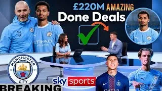 Thumbnail: 🔴 LIVE ✅ THIS MORNING ARRIVED AT ETIHAD 😱 DOUBLE SIGNING TODAY 🔥 MANCHESTER CITY'S GOOD NEWS UPDATE👍