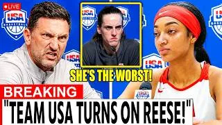 Thumbnail: BREAKING: TEAM USA FURIOUS After Angel Reese SABOTAGES Caitlin Clark & TEAM USA Against China!