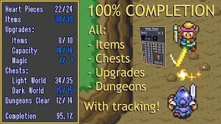 Thumbnail: Legend of Zelda: Link to the Past 100% ALL Items, Chests, Dungeon Exploration, Upgrades