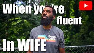 Thumbnail: When you're fluent in Wife 😂 #comedy #theclassiiics #marriage #husband #wife #couple #couples