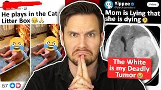 Thumbnail: r/InsaneParents - Pretends to be Dying 💀