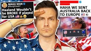 Thumbnail: r/Sh*tAmericansSay - IT'S 🦅SOCCER🦅