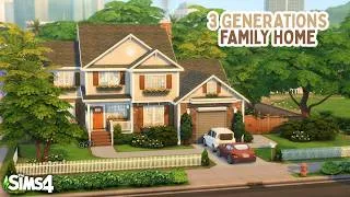 Thumbnail: 3 Generations Suburban🍂The Sims 4 Speed Build || No CC