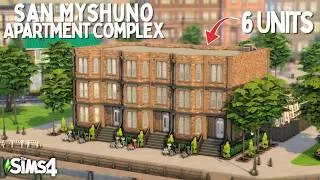 Thumbnail: Realistic City Apartments in San Myshuno || The Sims 4 Speed Build || No CC