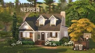 Thumbnail: Aunt Raising Teen Nephew🌿The Sims 4 Speed Build || No CC
