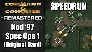 Thumbnail: SPEEDRUN: Nod '97 Special Ops Mission 1 (Original Hard) - Command and Conquer Remastered