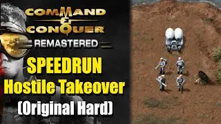 Thumbnail: SPEEDRUN: Hostile Takeover (Original Hard) - Command and Conquer Remastered, Covert Operations