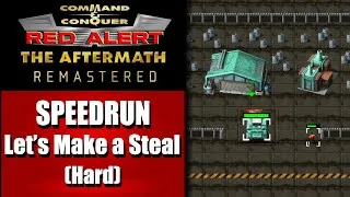 Thumbnail: SPEEDRUN: Let's Make a Steal (Hard) - Command and Conquer Red Alert Aftermath Remastered