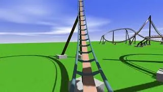 Thumbnail: A large scale b&m floorless coaster with a typical layout. 