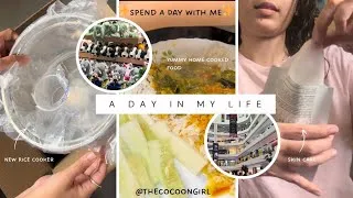 Thumbnail: A Day in my Life | Life of an Indian Girl🍃 Working from Home👩‍💻 Aesthetic Vlog🧶🪡 | Unboxing & more