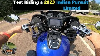 Thumbnail: Test Riding a 2023 Indian Pursuit Limited