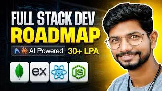 Thumbnail: How to Become a Full Stack Developer in 2026 🚀 | Complete Roadmap for Beginners (No Degree)