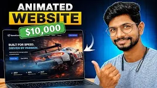 Thumbnail: I Built a $10,000 Animated Website in 10 Minutes Using AI 🤯 (4 Simple Steps)