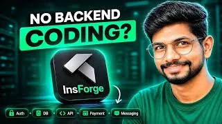 Thumbnail: Build Full-Stack Apps with AI (No Backend Coding Required) |  InsForge