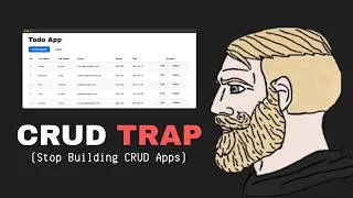 Thumbnail: Please STOP Building CRUD Projects (Common Dev Mistake)