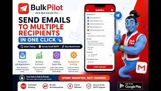 Thumbnail: Send Emails to Multiple Recipients in One Click | BulkPilot Bulk Mail Sender Pro