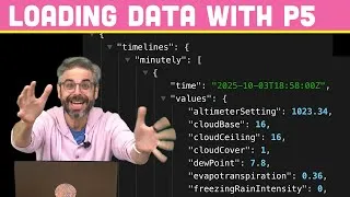 Thumbnail: How to Load Data with p5.js (2.0)