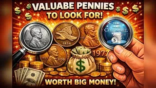 Thumbnail: Valuable Pennies worth big money!!! #coin #coins #coinsworthmoney #errorcoin 