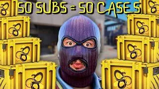 Thumbnail: Every New Subscriber Made Me Open Another CS2 Case...