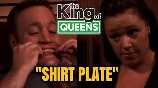 Thumbnail: Kevin James’ Hilarious Shirt Plate Idea | King Of Queens 😂