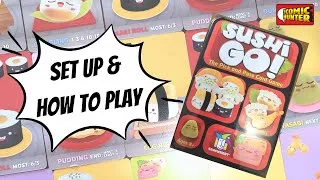 Thumbnail: 🍣Sushi Go!🍮 - Set Up and How to Play [Board Game]