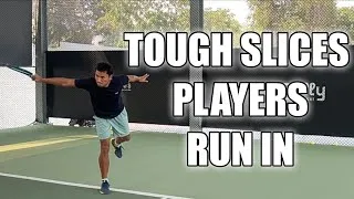 Thumbnail: Tennis Lesson | High and Low backhand slice