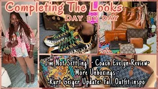 Thumbnail: Lesson Learned, Do Not Settle! Coach Evelyn, Shoe Update, Fall Outfit Inspo | Completing The Looks