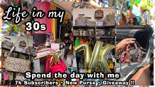 Thumbnail: Life in My 30s 7000 Subscribers! Giveaway Details ✨New Bag👜 Spend The Day With Me