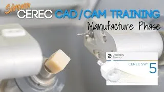 Thumbnail: Sirona CEREC 5.1.3 CAD/CAM Dental Training - Manufacture Phase