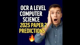 Thumbnail: 2025 A level Computer Science OCR Predicted Paper 2