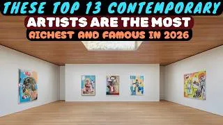 Thumbnail: THESE TOP 13 CONTEMPORARY ARTIST ARE THE RICHEST AND MOST FAMOUS IN 2026