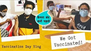 Thumbnail: We Got Vaccinated | VACCINATION VLOG | Cowaxin - 1st Dose