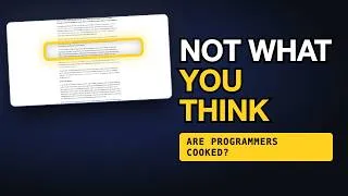 Thumbnail: Are Programmers Actually Cooked? (What The Data Says)