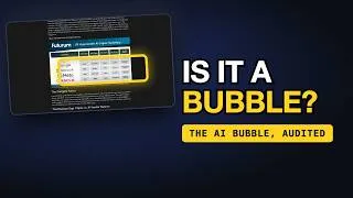 Thumbnail: The AI Bubble, By The Numbers (No Doom, No Hype)