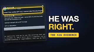 Thumbnail: Is GPT-5.5 Quietly Getting Worse? The 516-Token Mystery
