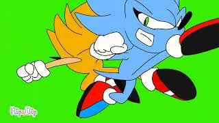 Thumbnail: nazo versus Sonic green screen) (for free to use)