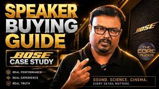 Thumbnail: SPEAKER BUYING GUIDE  | CASE STUDY  #bosespeakers