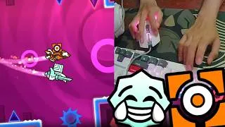 Thumbnail: "Try Together" by SweetyDaniX (2-Player with Rozuro) | Geometry Dash